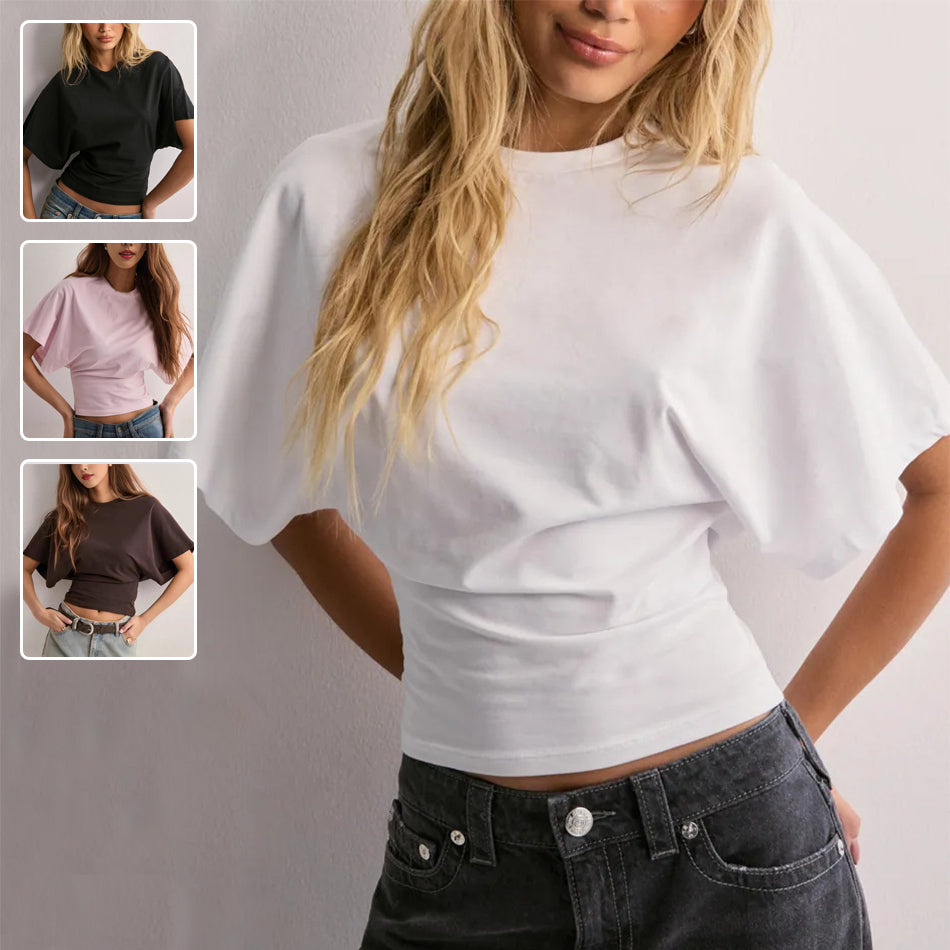 Women's Y2K Cropped T-Shirt – Casual Streetwear Top