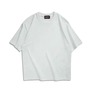 White Big Drop Shoulder