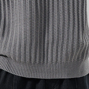 Men's Ribbed Knit Sweater