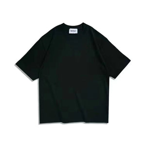 Black Large Drop Shoulder