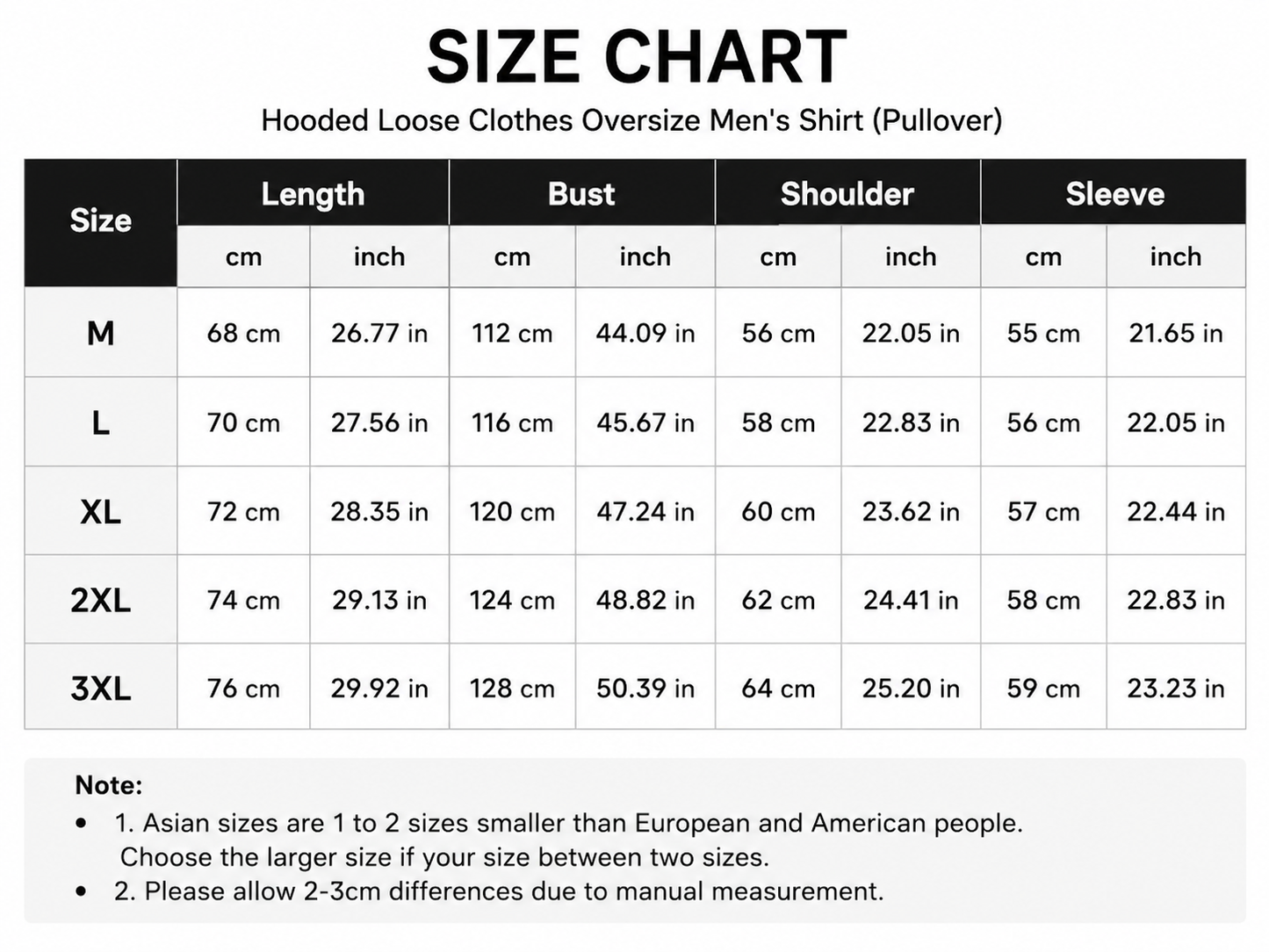 Hooded Loose Clothes Oversize Men's Shirt