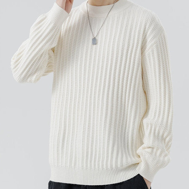Men's Ribbed Knit Sweater