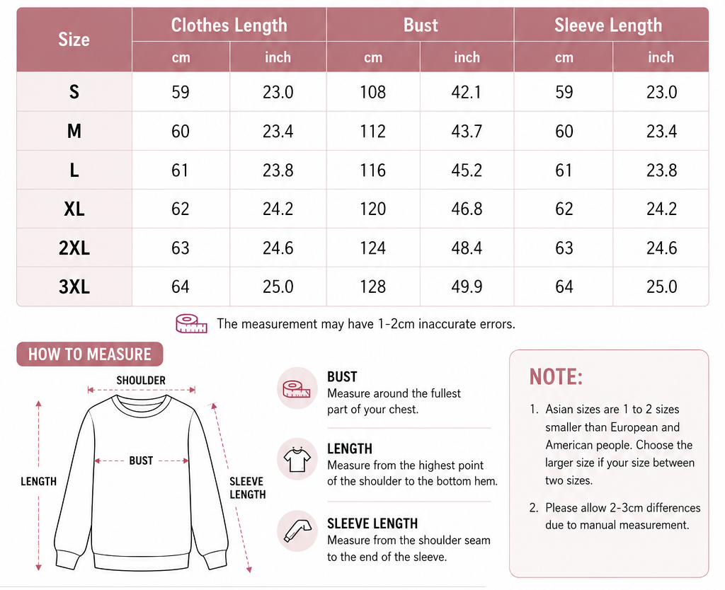 Sweet Crew Neck Pullover Sweater Winter Fashion Loose Long-sleeved Tops For Women Clothing