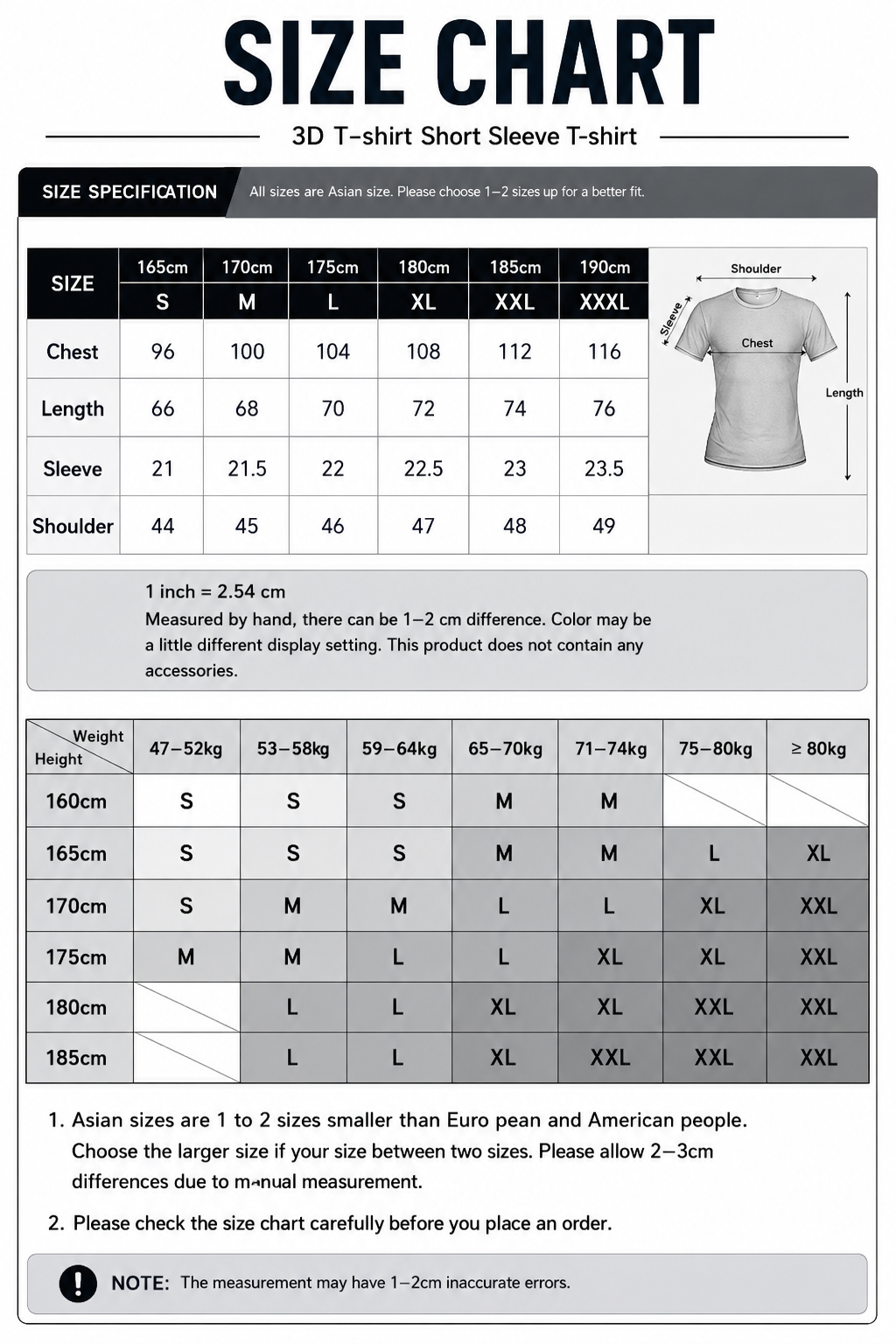 3D t-shirt Short sleeve t-shirt