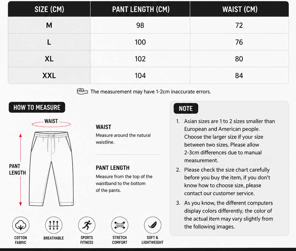 Pants Casual Sweatpants Fashion High Street Trousers Pants Men Joggers