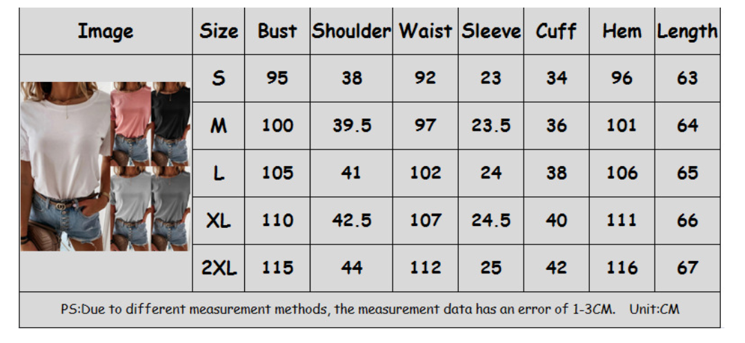 Solid Color Ruffled Round Neck Short Sleeves