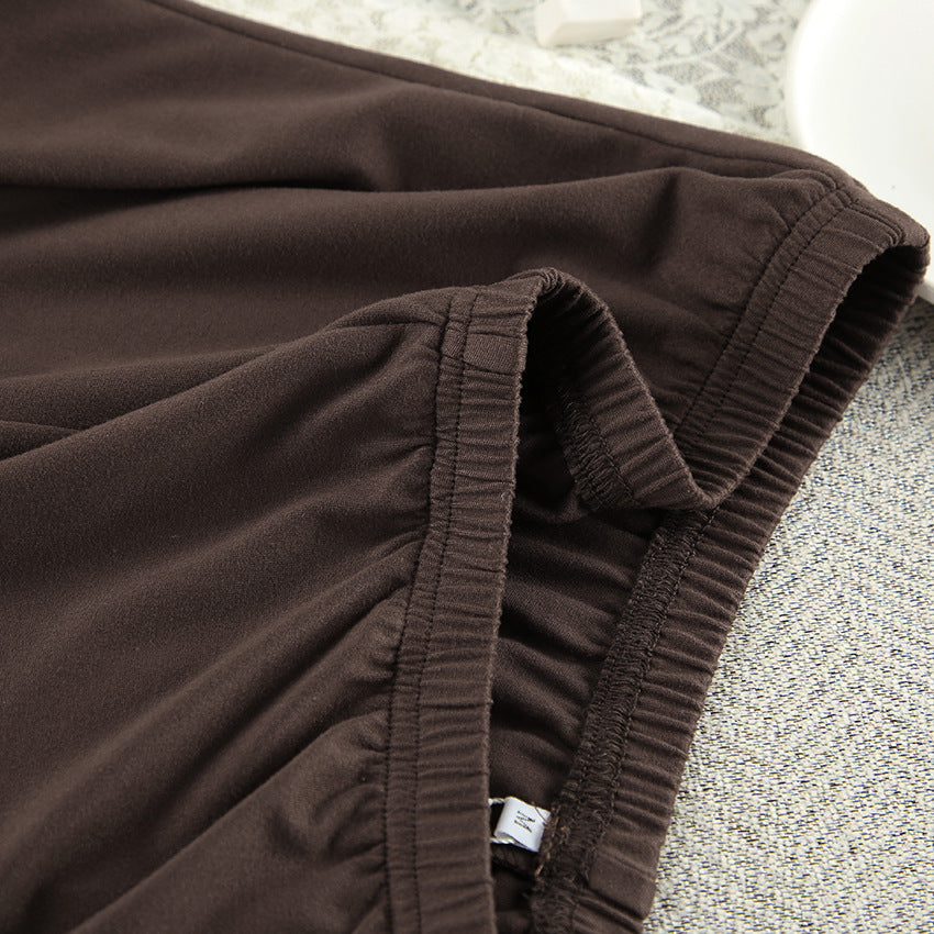 Women’s 2-Piece Pajama Set – Short Sleeve & Shorts | Knitted & Emerized