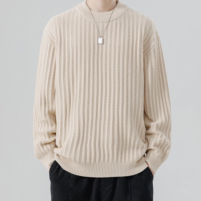 Men's Ribbed Knit Sweater