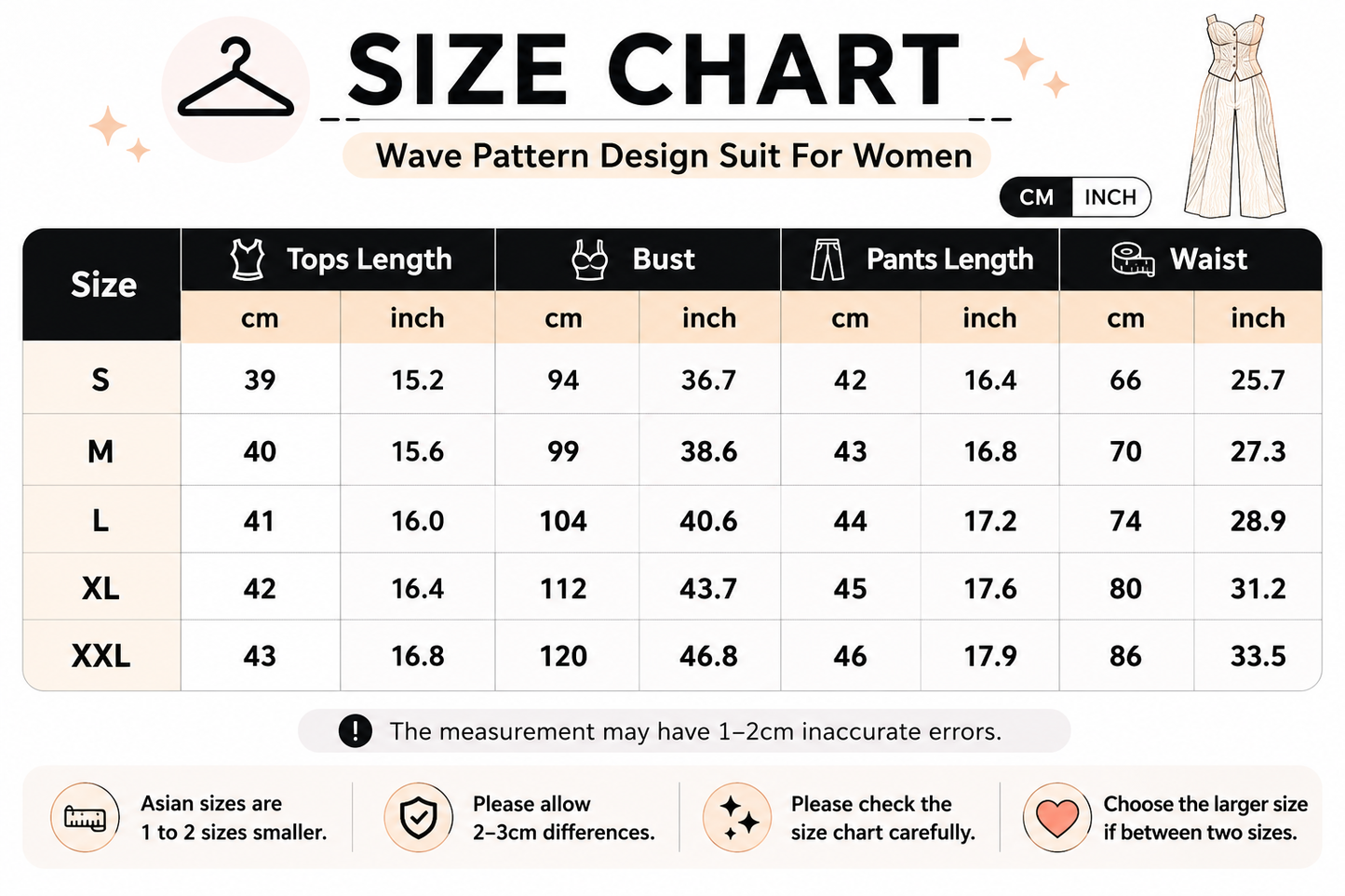 Wave Pattern Design Suit For Women Round Neck Sleeveless Top And Drawstring Design Short Skirt Fashion 2-piece Set Summer Clothing