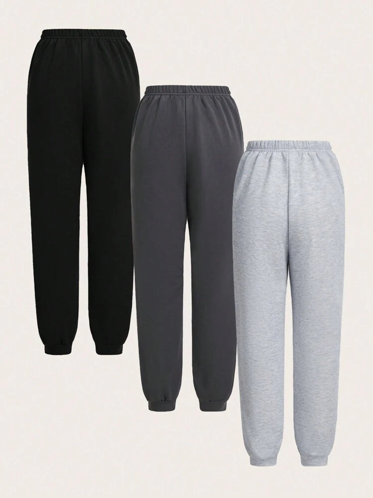 Women's and men's los angeles Thermal Sweatpants, black, grey and White Winter Athleisure Lounge Fleece Jogger Pants,
